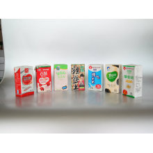 Carton Box Brick Shape pour le lait et le jus